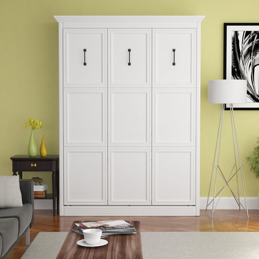 Adonis Queen Murphy Bed White