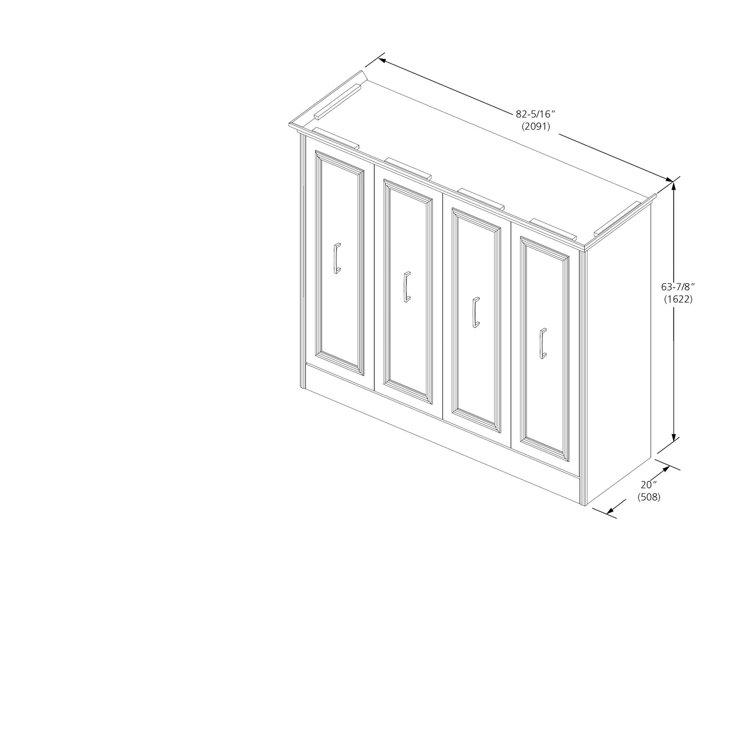 Alegra Full Murphy Bed