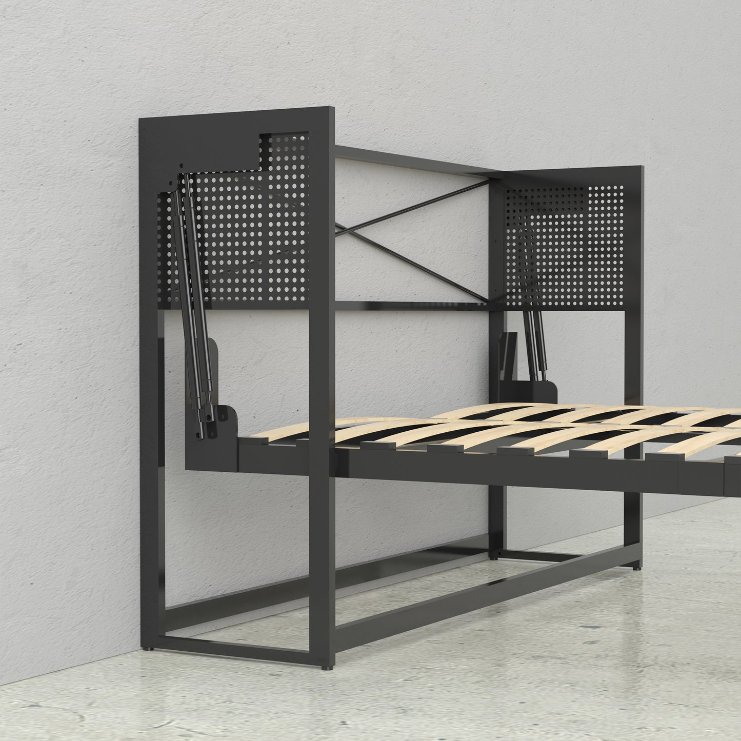 Carsyn Queen Murphy Bed with Desk