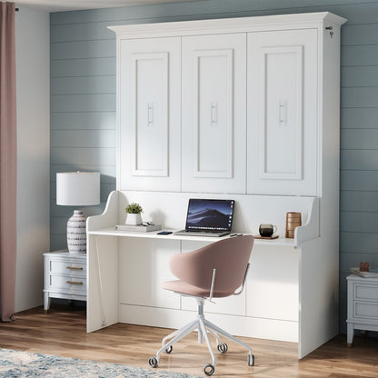 Alegra Full Murphy Bed with Desk