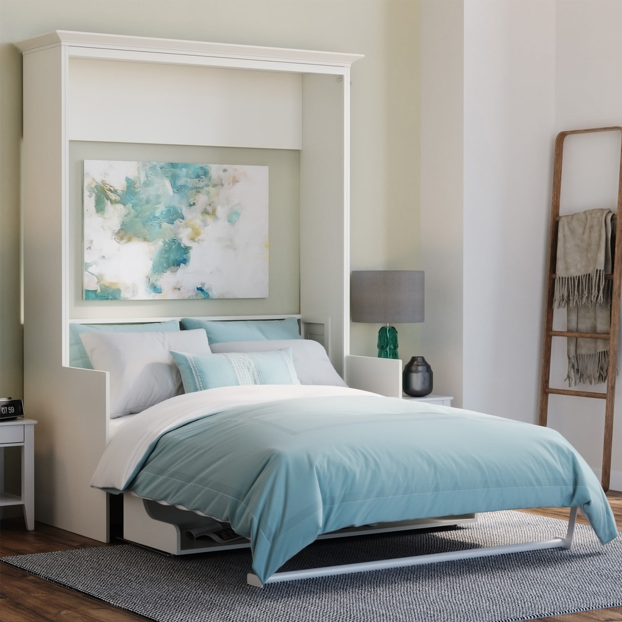 Alegra Queen Murphy Bed with Desk