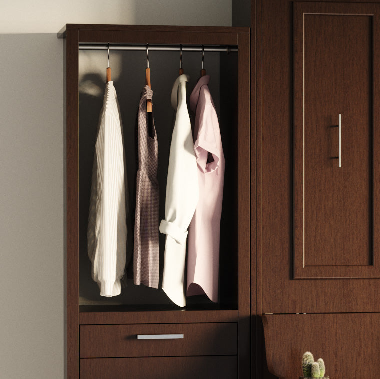 Carsyn Queen Murphy Bed with Desk and Double Side Towers